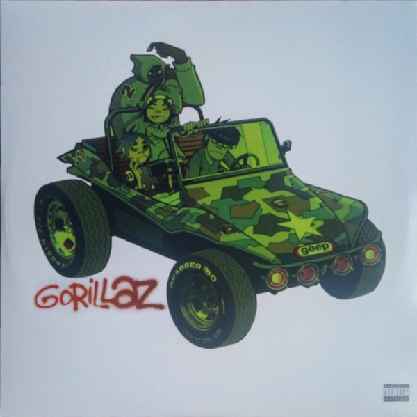Gorillaz — Gorillaz vinyl record cover