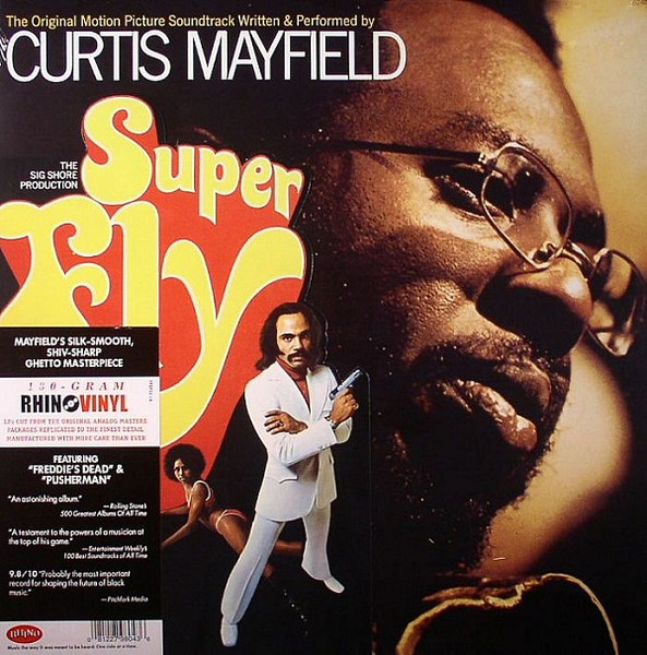 Curtis Mayfield — Super Fly vinyl record cover