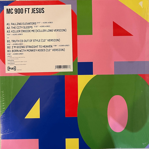 MC 900 Ft Jesus — [PIAS] 40 vinyl record cover