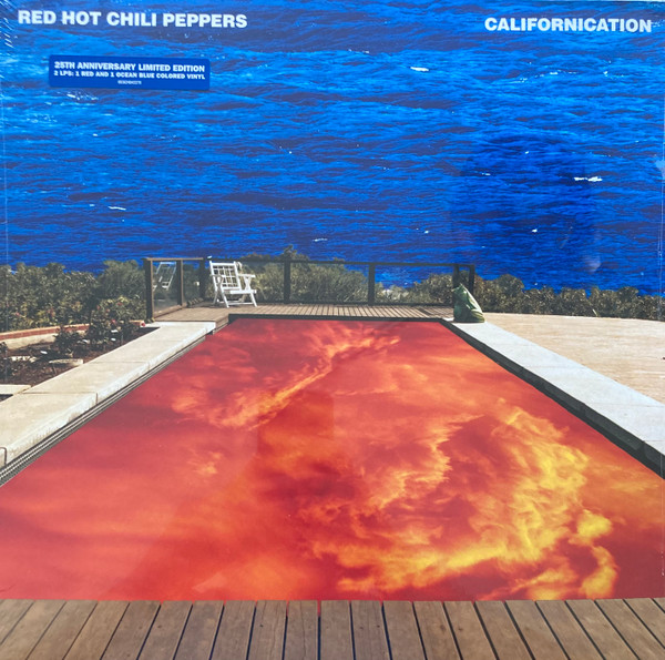 Red Hot Chili Peppers — Californication vinyl record cover