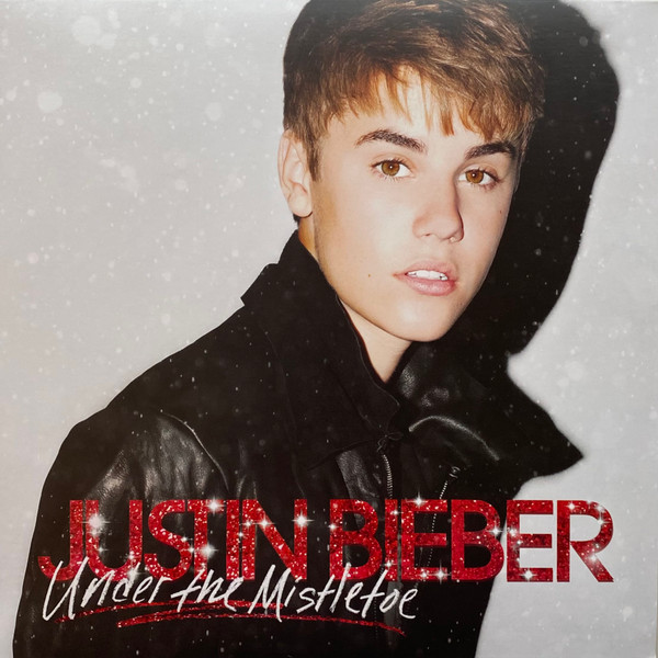Justin Bieber — Under The Mistletoe vinyl record cover