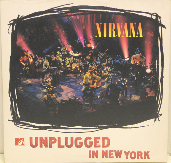 Nirvana — MTV Unplugged In New York vinyl record cover