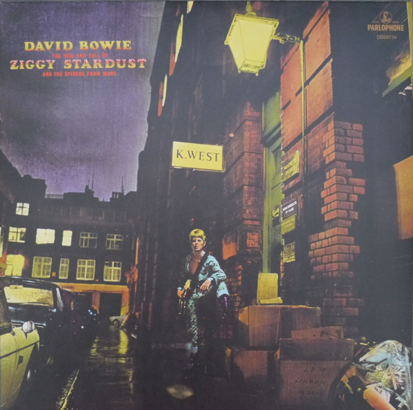 David Bowie — The Rise And Fall Of Ziggy Stardust And The Spiders From Mars vinyl record cover