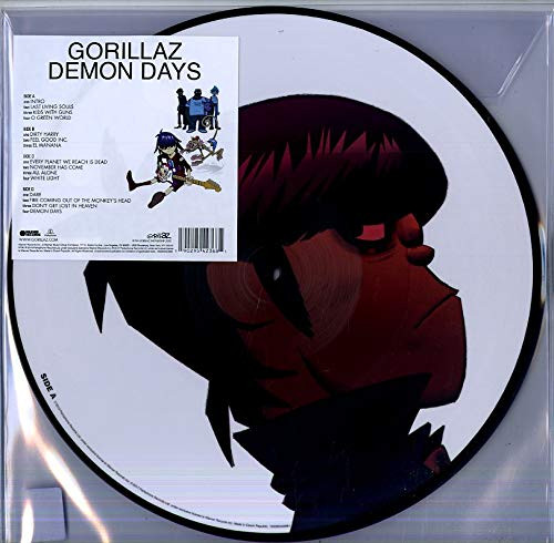 Gorillaz — Demon Days vinyl record cover