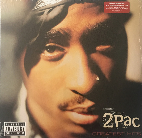 2Pac — Greatest Hits vinyl record cover