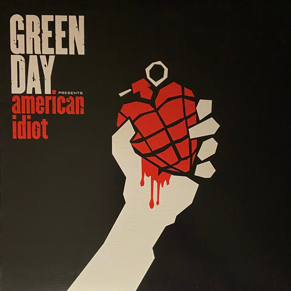 Green Day — American Idiot vinyl record cover