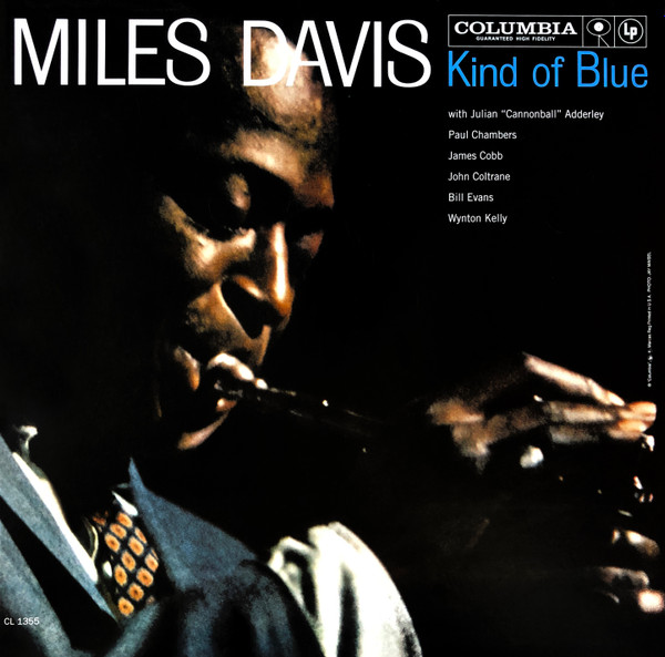 Miles Davis — Kind Of Blue vinyl record cover