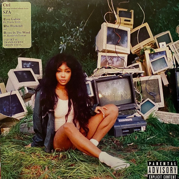 SZA (2) — Ctrl vinyl record cover
