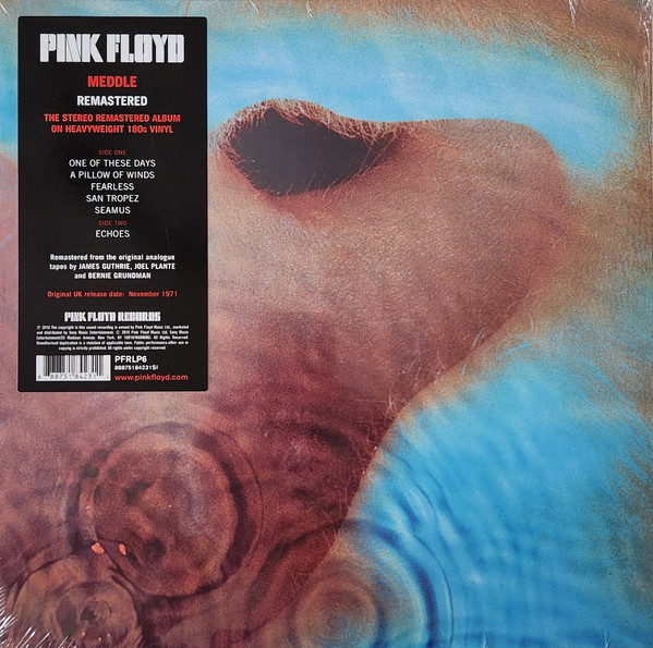 Pink Floyd — Meddle vinyl record cover