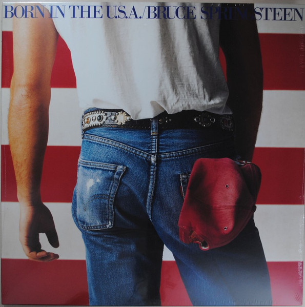 Bruce Springsteen — Born In The U.S.A. vinyl record cover