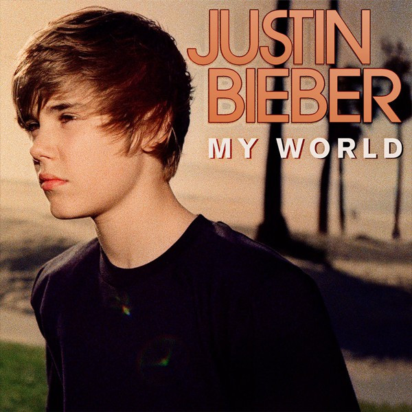 Justin Bieber — My World vinyl record cover