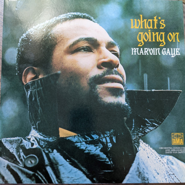 Marvin Gaye — What's Going On vinyl record cover
