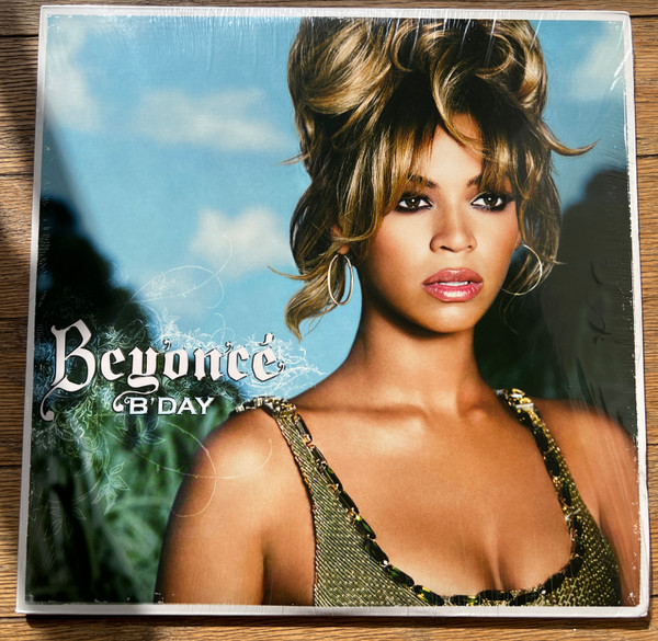 Beyoncé — B'Day vinyl record cover