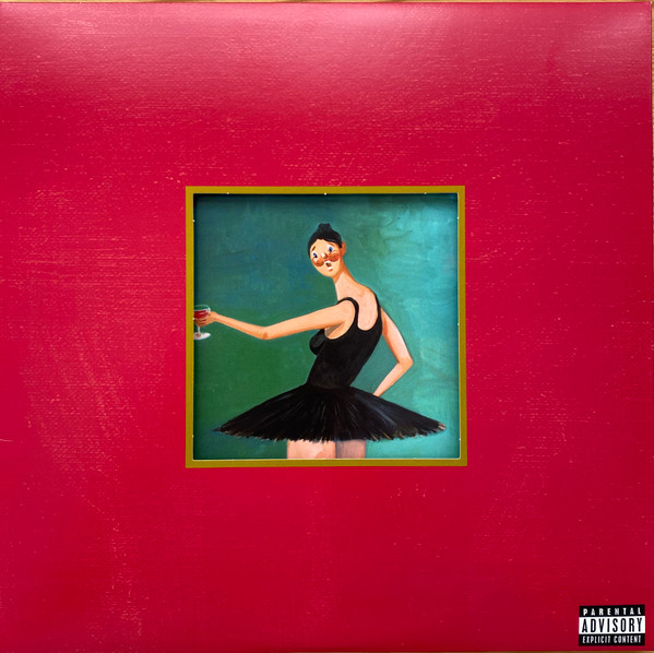 Kanye West — My Beautiful Dark Twisted Fantasy vinyl record cover