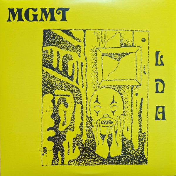MGMT — Little Dark Age vinyl record cover