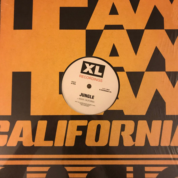 Jungle (12) — Heavy, California / Cherry vinyl record cover