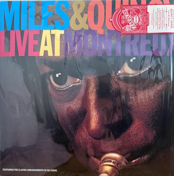 Miles Davis, Quincy Jones — Live At Montreux vinyl record cover