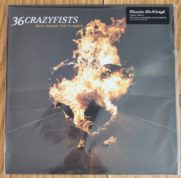 36 Crazyfists — Rest Inside The Flames vinyl record cover
