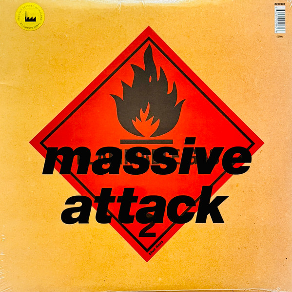 Massive Attack — Blue Lines vinyl record cover