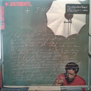 Bill Withers — +'Justments vinyl record cover