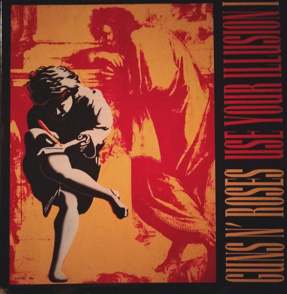 Guns N' Roses — Use Your Illusion I vinyl record cover
