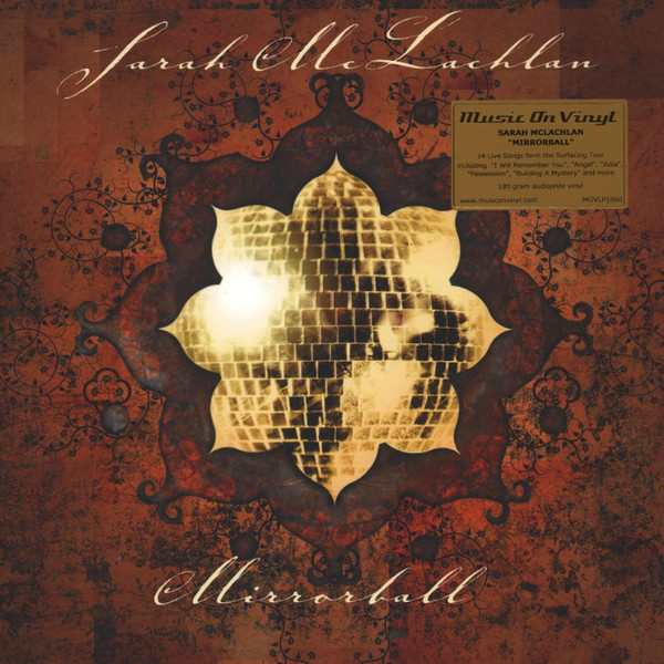 Sarah McLachlan — Mirrorball vinyl record cover