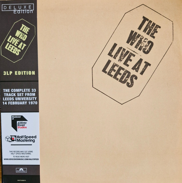 The Who — Live At Leeds vinyl record cover