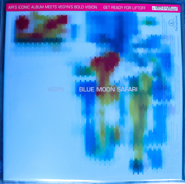 Vegyn — Blue Moon Safari vinyl record cover