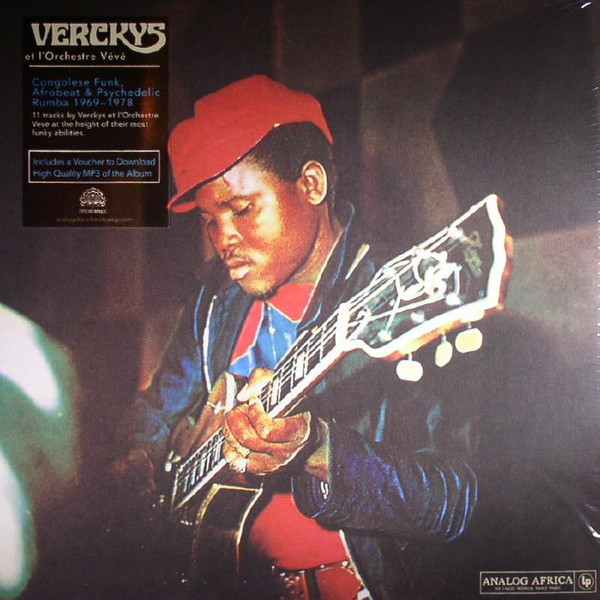 Verckys, Orchestre Veve — Congolese Funk, Afrobeat & Psychedelic Rumba 1969-1978 vinyl record cover