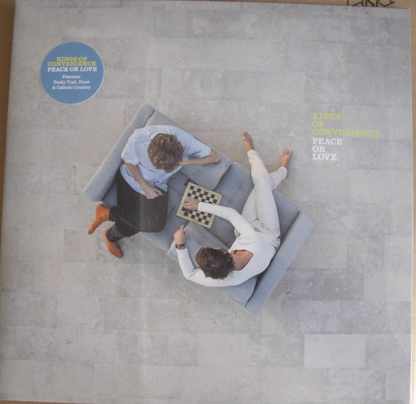 Kings Of Convenience — Peace Or Love vinyl record cover