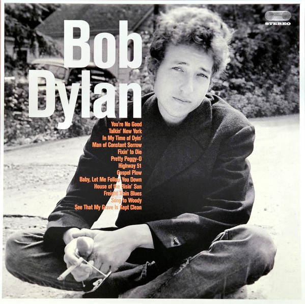 Bob Dylan — Bob Dylan vinyl record cover
