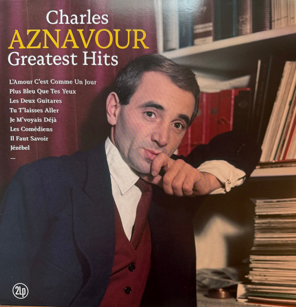 Charles Aznavour — Greatest Hits vinyl record cover