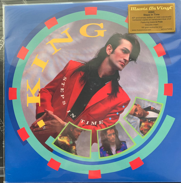 King — Steps In Time vinyl record cover