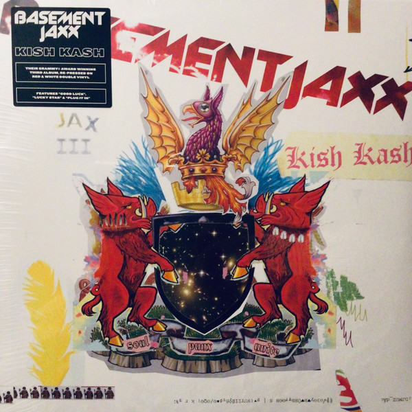 Basement Jaxx — Kish Kash vinyl record cover