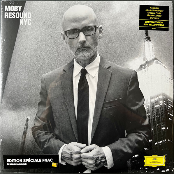 Moby — Resound NYC vinyl record cover