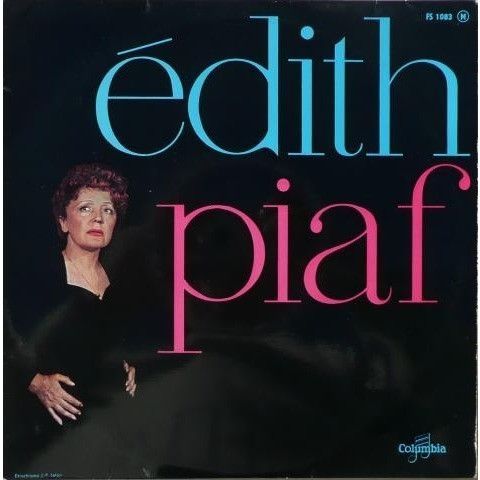 Edith Piaf — Edith Piaf vinyl record cover